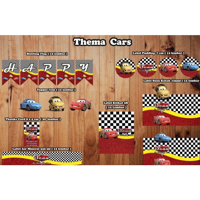 

Terbaru Paket Printable Dessert Table / Label Ulang Tahun Cars