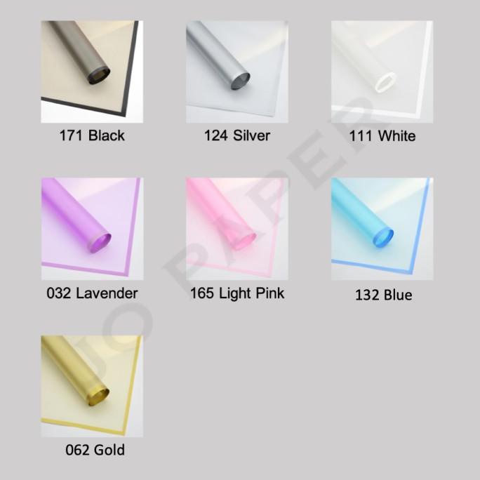 

Promo [20 Lembar] Flower Wrapping Paper Transparan List Kertas Bunga