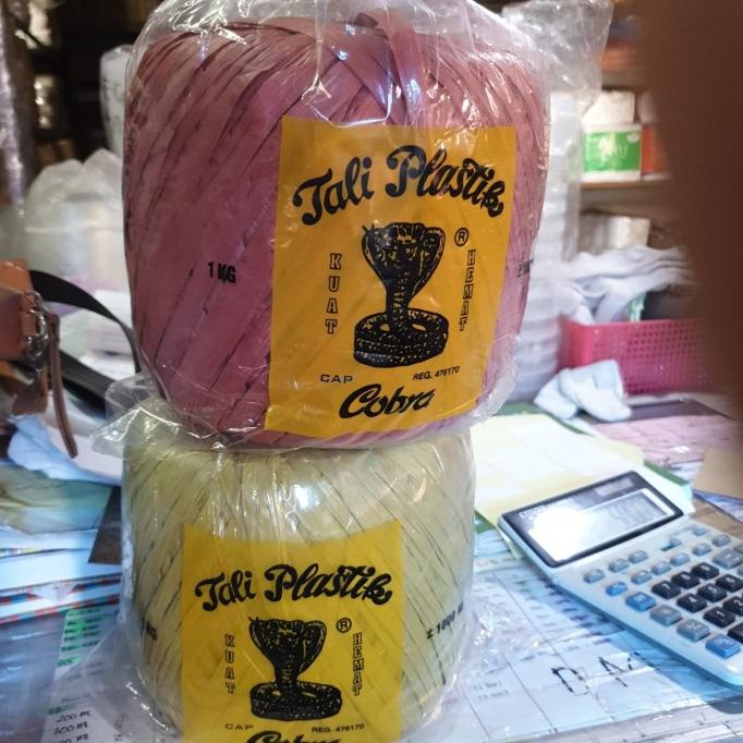 

Terbaru Tali Rafia Plastik Warna 1Kg Merk Cobra