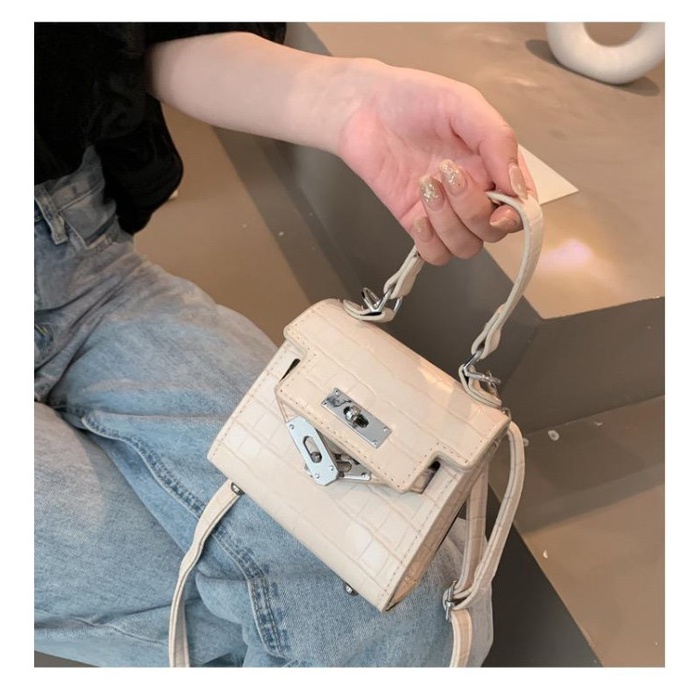 Croco Mini Handbag Import Tr1877 Tas Wanita Tenteng Korea Pesta Elegan