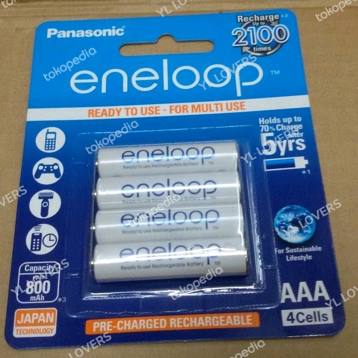 Ready Batre recharge AAA /Eneloop AAA rechargeable / AAA eneloop charge