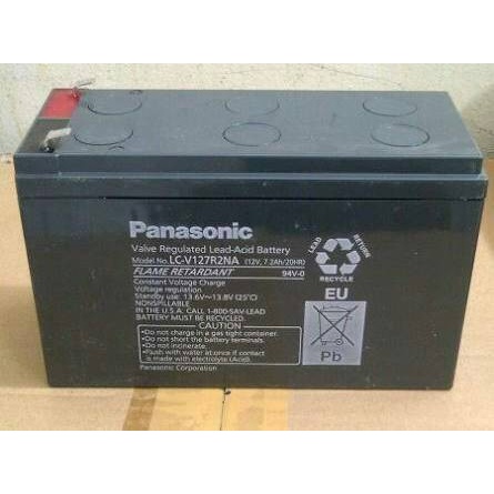 Ready accu / aki panasonic original 12v 7ah