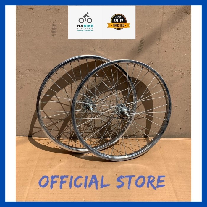 Terlaris Velg Jadi Sepeda 20 Inch Besi/Wheelset Sepeda Minion/Bmx/Lipat