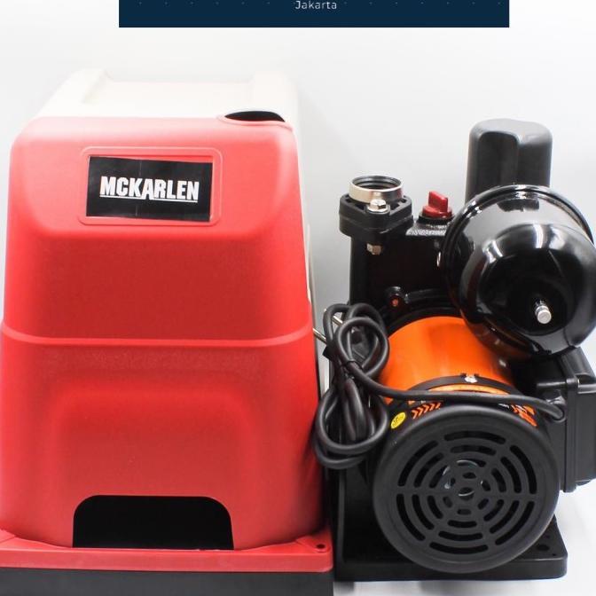 BAYAR DITEMPAT Pompa Booster Silent McKarlen HI-400 + Tutup & Tatakan