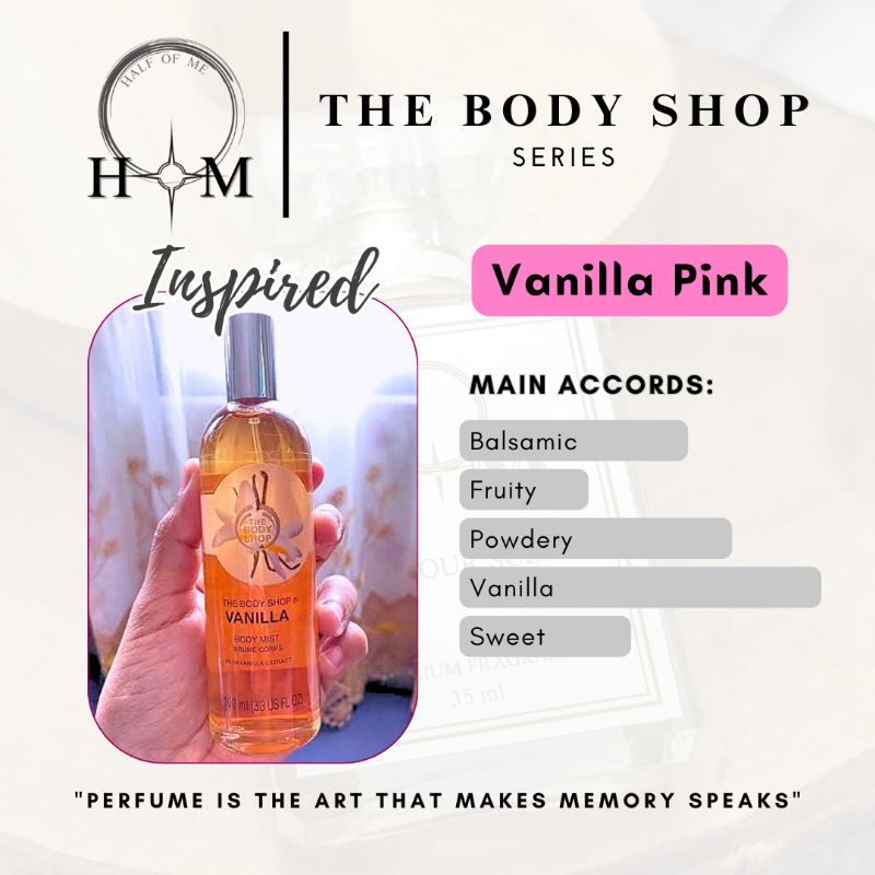 Parfum Premium Body Shop Vanilla Pink
