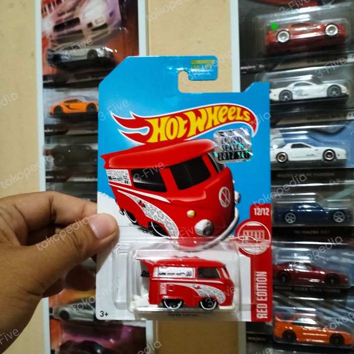 MUST HAVE HOTWHEELS KOOL KOMBI RED EDITION FACTORY SEALED TERMURAH