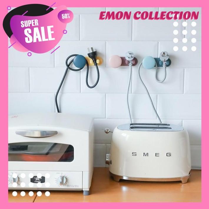 

GANTUNGAN KEPALA COLOKAN KABEL ORGANIZER PLUG SOCKET HOLDER HOOK DIJAMIN GRATIS ONGKIR