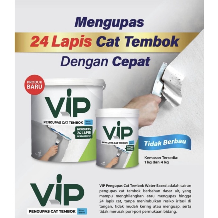 Terlaris Pengupas Cat Tembok Vip By Avian Paint