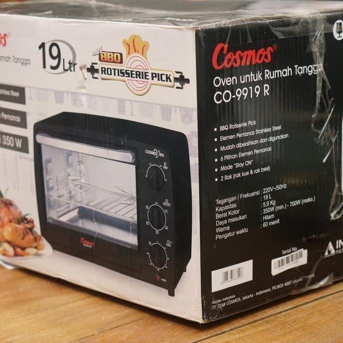 Oven Elektrik Cosmos Co 9919 Oven Listrik Kapasitas 19 Liter Low Watt Girloutdear.Store