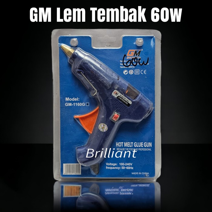 

Glue Gun - Lem Tembak Silicon 220V - 60Watt Besar Trend