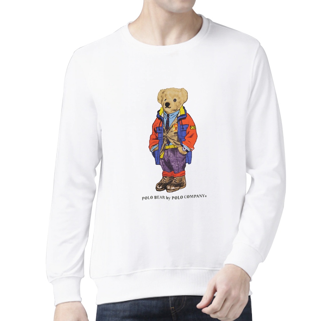 POLO - 7868.25 Sweater Mens - White Bear