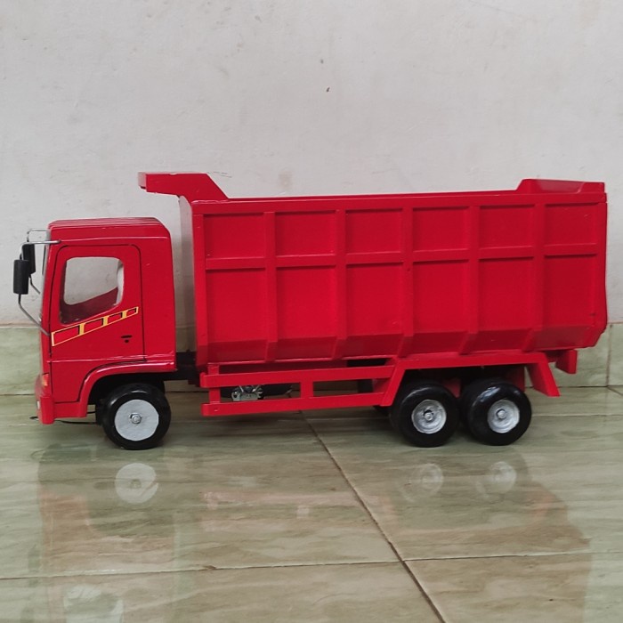 MUST HAVE MOBIL MAINAN ANAK HINO DUMP TRUK OLENG KAYU TRUCK PASIR BESAR TERMURAH