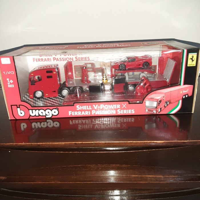 PROMO SHELL BBURAGO FERRARI HAULER TERBARU