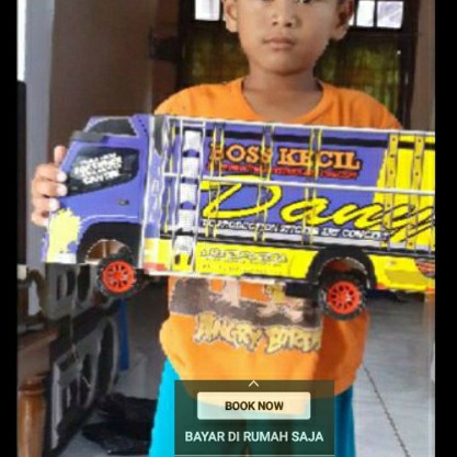 HOT SALE MINIATUR TRUK OLENG KAYU BESAR TERLARIS