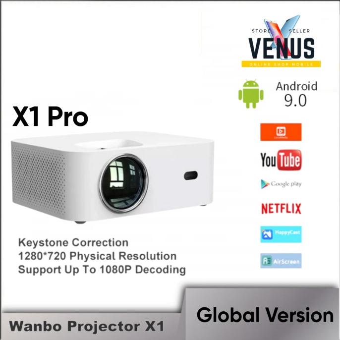 Seaoffice Smart Proyektor X1 Pro Android Projector X1 Terbaik