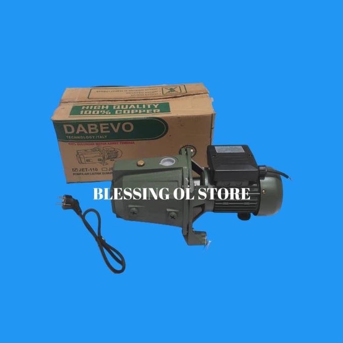 BISA COD Pompa Air Semi Jet Pump DAB JET-110 Tanpa Tabung 23 Meter 100 Watt