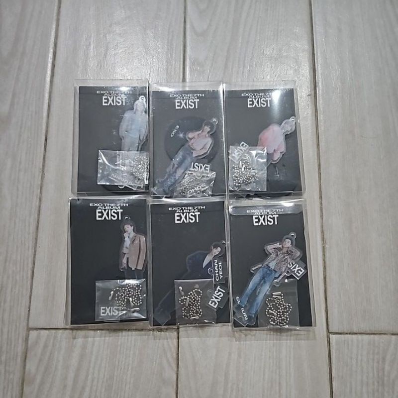 EXO cream soda exist pop up acrylic stand set no pc merch official xiumin suho baekhyun chen chanyeo