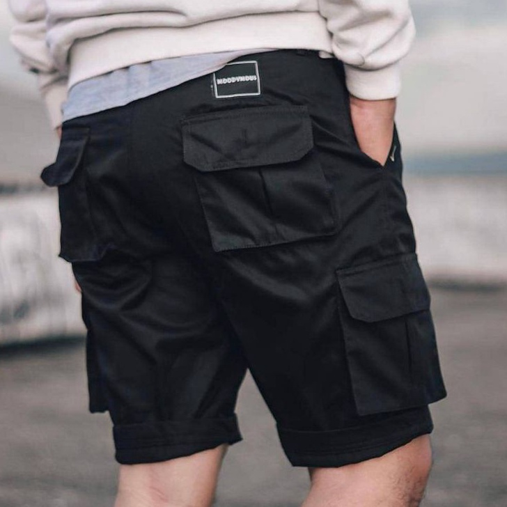 YLRX2265 ORIGINAL% YANG TERMURAH Celana Cargo pendek pria thrasher 28-33 celana kimpul pendek thrash