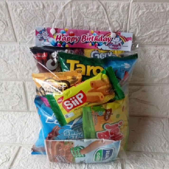 

ぇ CD 8972 Bingkisan Snack Ulang Tahun Anak Bingkisan Lomba/ Snack Paket Hemat/ Hampers (Terbaik) ༄