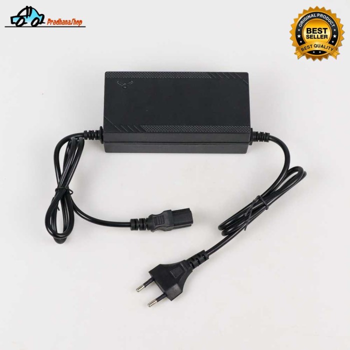FREE ONGKIR ADAPTER CAS CASAN BATERE CHARGER BATERAI BATRE SEPEDA LISTRIK 36V 2A FREE ONGKIR