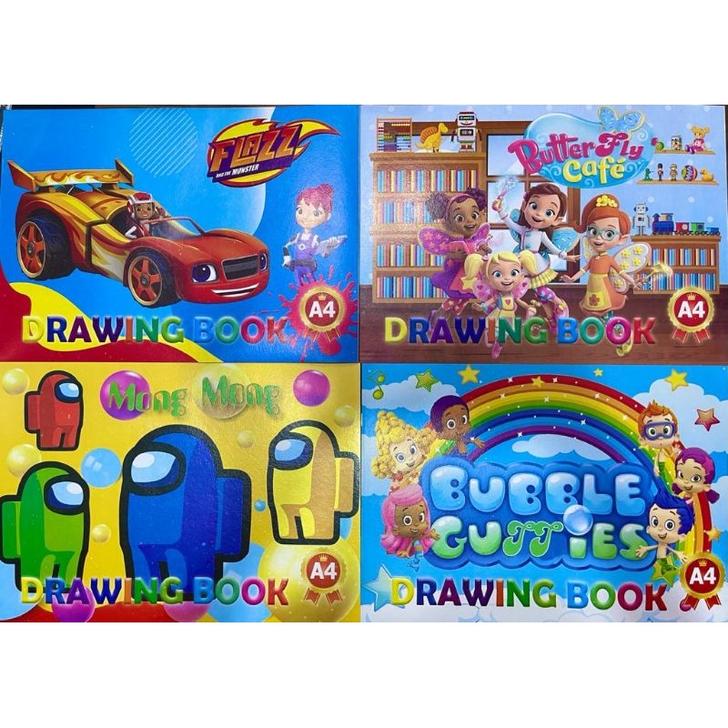 

XW4 BUKU GAMBAR A4 FANCY 5PCS BIO IYF