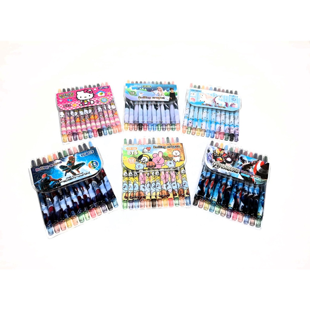 

IA7 HARGA GROSIR ( 1SET /12PCS /WARNA ) CRAYON/KRAYON PUTAR MOTIF CP-SQ12S NAG