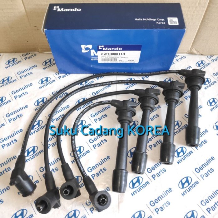 Kabel Busi Hyundai Matrix Getz 1.4 Kia Rio Pride Kode Dt 058