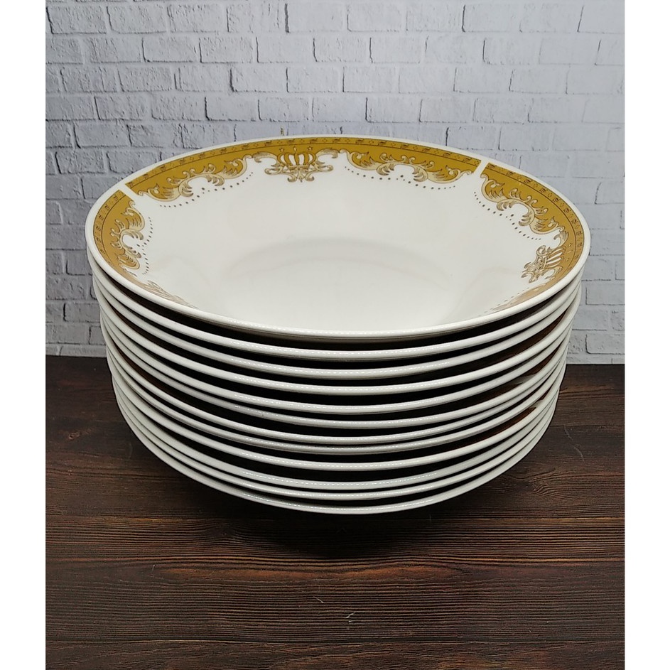 ⋆hhb» PIRING MAKAN BATIK  1 LUSIN PIRING MAKAN BELING PIRING MAKAN KERAMIK BELING PIRING KERAMIK BEL