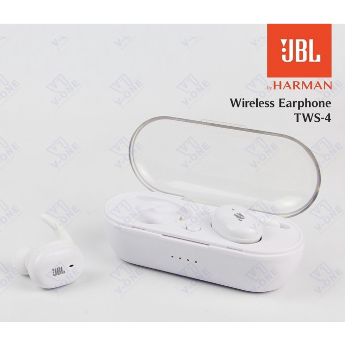 earphone Headseat Bluetooth JBL TWS 4 - Putih R6J9 BEST SELLER BAYAR DITEMPAT KOREAN TERLARIS ESTETI