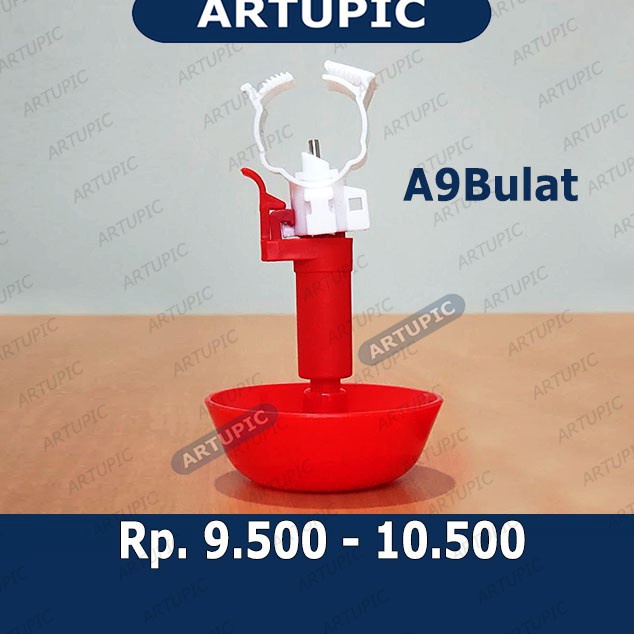 MIK✮100 Nipple A9Bulat nipel nepel nippel alat minum ayam puyuh pedaging broiler A9Bulat 354<