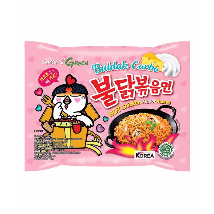 

LLDT4951 STOK SIAP 【COD Samyang Carbonara 140G Exp. Agustus 2023