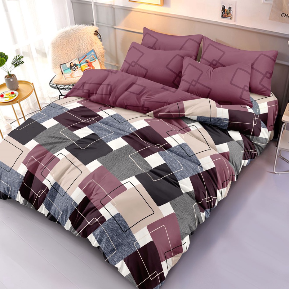 Produk Keren Illusions - Bed Cover King 180x200x20 Rumbay - Indira Diskon