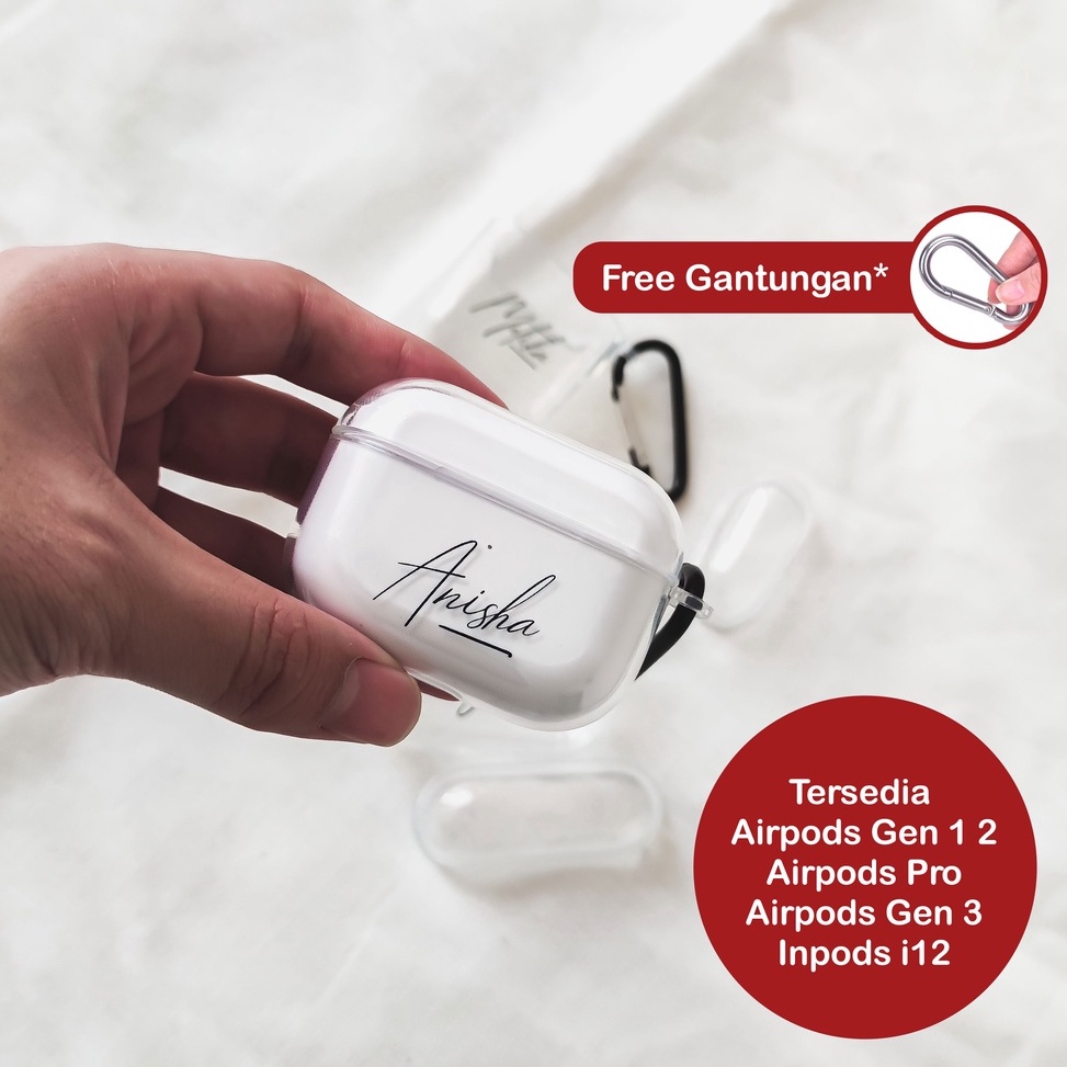 GADR-6 Casing Case Airpods Gen 1 2 3 Airpods Pro InPods i12 Airpod Pro Custom Softcase Airpods Airpo