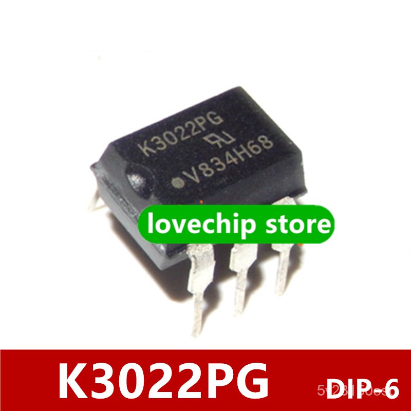 ✅&Brand new Original  K3022P K3022 DIP6  In-line SCR optocoupler driver   K3022PG