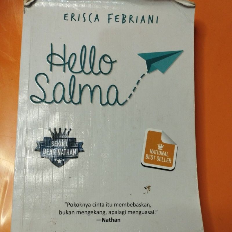 

PRELOVED NOVEL BUKU HELLO SALMA BUKU BEKAS MURAH