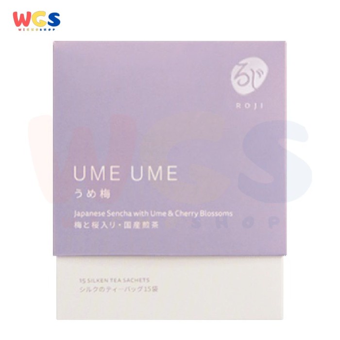 

Roji Ume Ume Tea Bag - Japanese Sencha Ume and Cherry Blossoms / Box