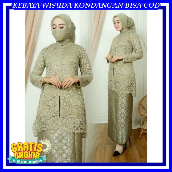 Atasan Brokat Wnita Lamaran Kamis Pahingan Baju Kondangan Wnita Kekinian Remaja Set Celana Kutubaru 