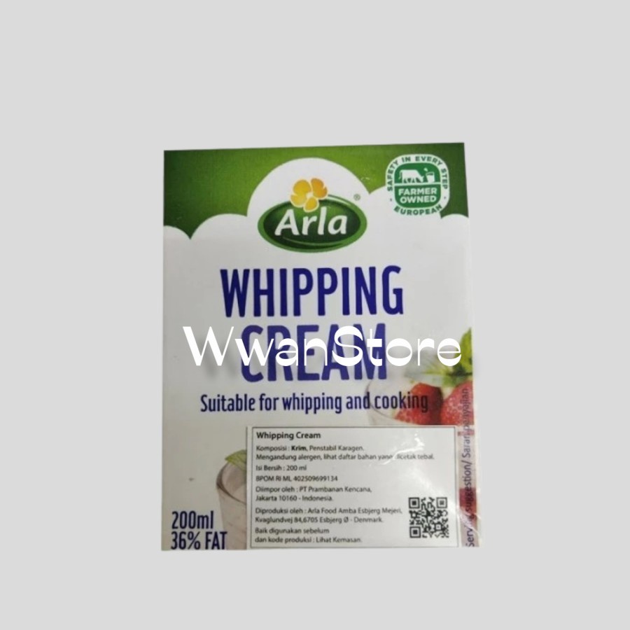 

Arla Whipping Cream 200ml