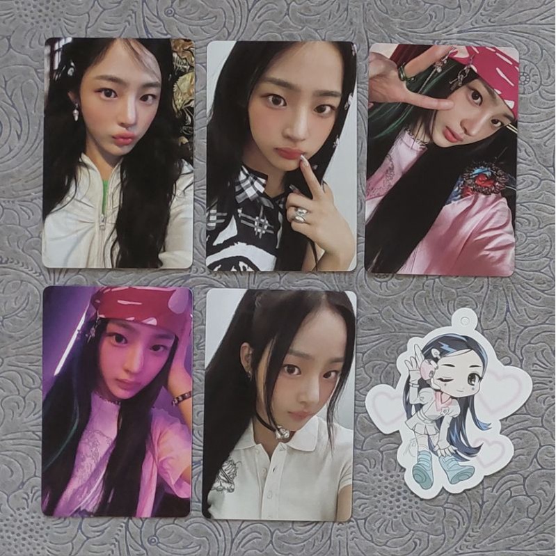 Official Photocard Minji NewJeans Get Up Beach Bag Ver.