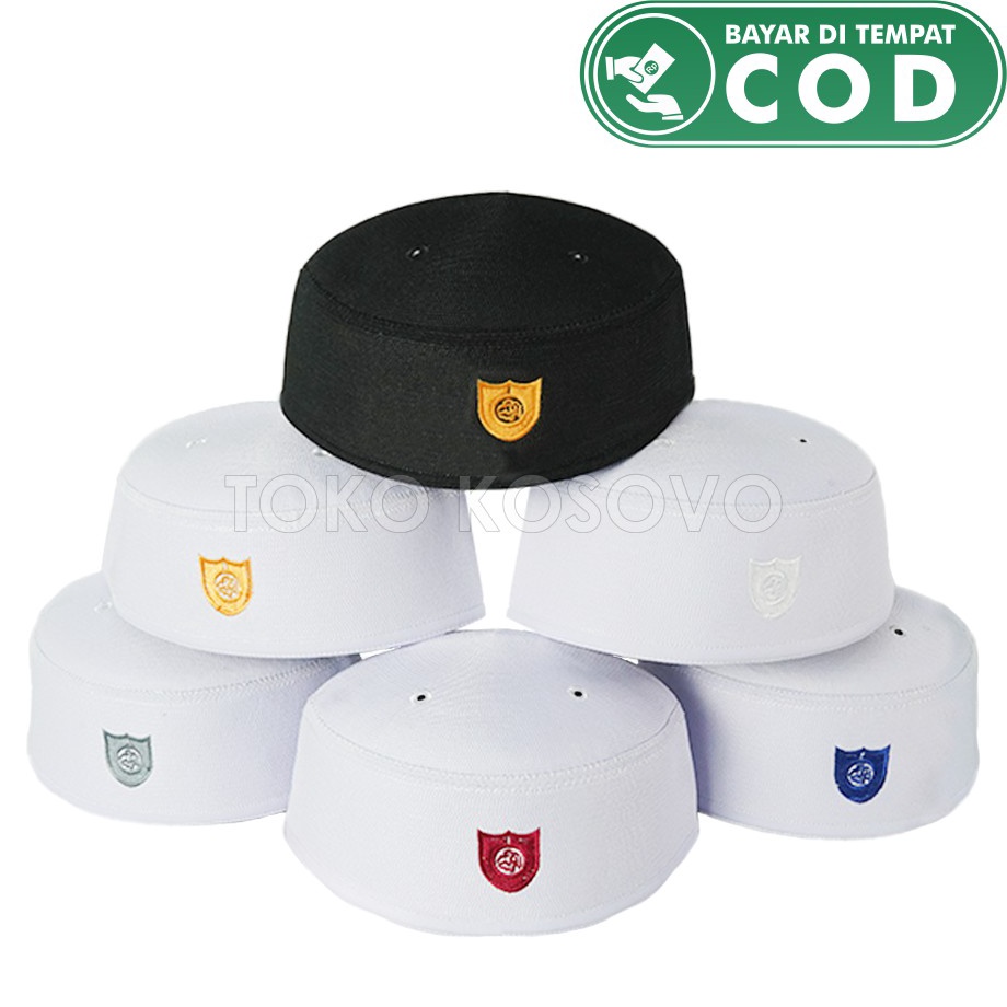 Keren abisHh6H1 Peci MALAYSIA Haji Pria Kopiah Malaisia Putih Hitam Dewasa Anak Laki Kopyah Malasya 