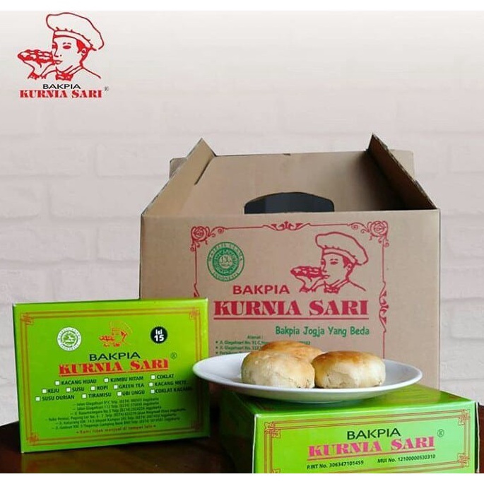 

12.12 SALE Bakpia kurnia sari isi 15, oleh oleh yogya camilan sehat buruan
