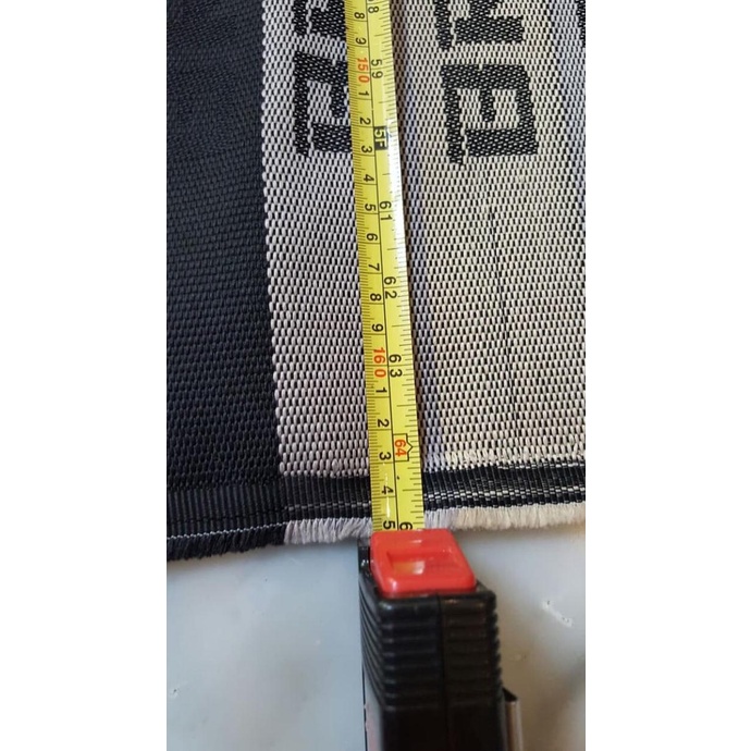 Bahan Fabric Kain Jok Racing Bride Gradasi Hitam