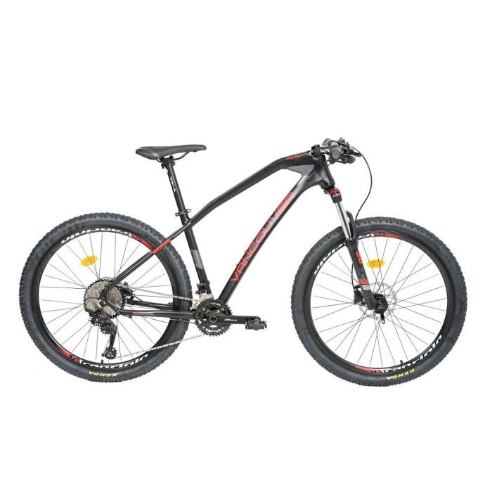 Amu Police Mountain Bike Vancouver Z12 - Black Red Bestq