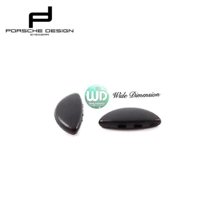 New Nose Pad Hitam Bantalan Hidung Untuk Nosepad Kacamata Porsche Design Berkualitas