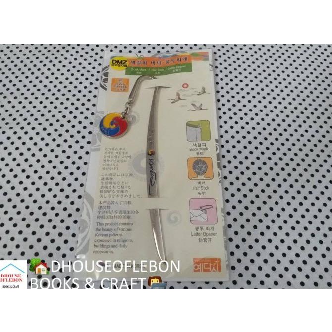 

Terbaru Bookmark / Pembatas Buku Metal Korea Import Ori Motif Tradisional