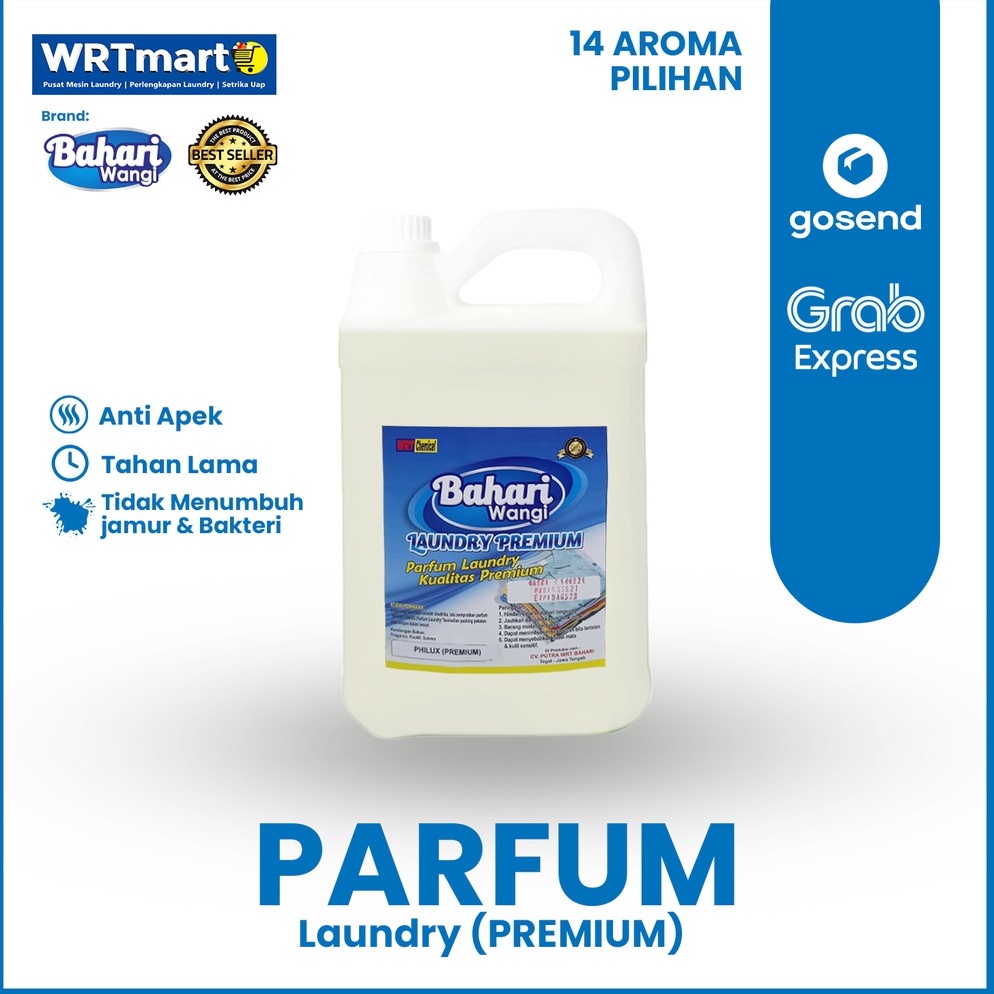 RECOMENDED. PARFUM LAUNDRY 5L PEWANGI LAUNDRY 5 LITER WANGI MURAH PARFUM MURAH PARFUM CURAH BAHARI W