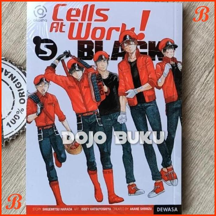 

KOMIK CELLS AT WORK! BLACK 5 BY AKANE SHIMIZU, SHIGEMITSU HA | DJB