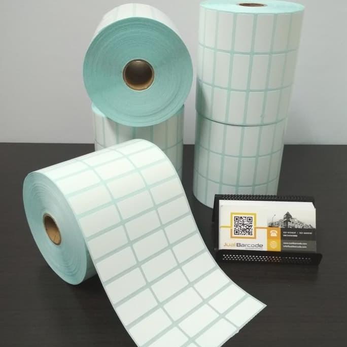 

New Label Barcode 33 X 15 (3 Line) Kertas Sticker Label Semicoated 33X15