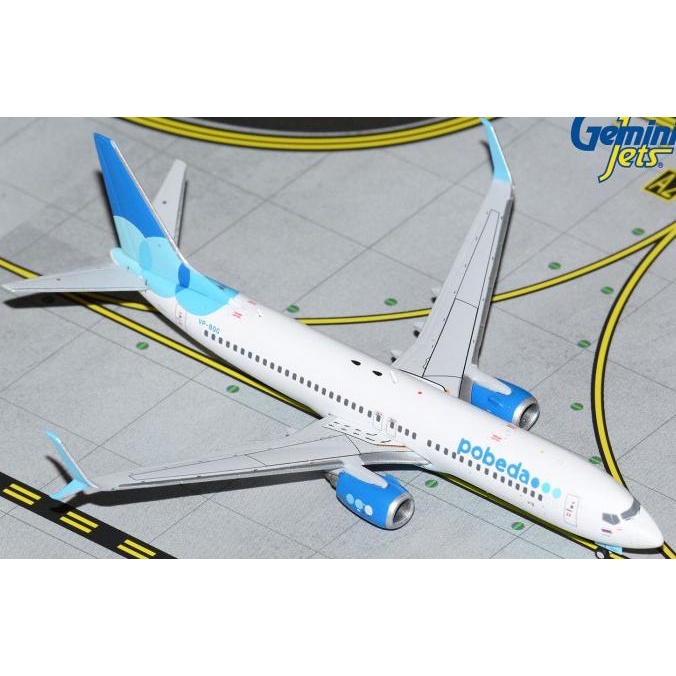 Gemini Jets Pobeda Airlines B737-800S VP-BQG 1/400 Scale
