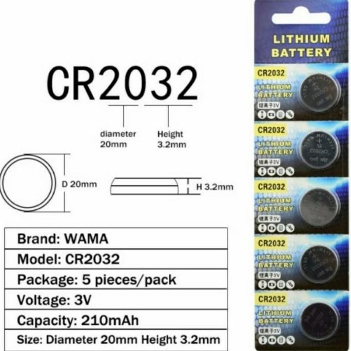 Baterai Remote Motor Honda PCX CR2032